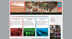 Desktop Screenshot of lemillenaire.net